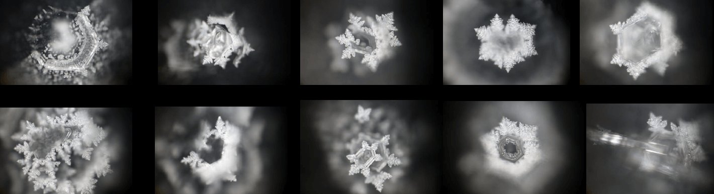 Control water crystals